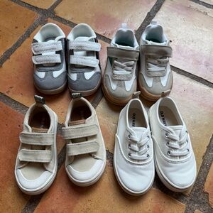 Baby/Toddler Boy Shoe Bundle - 4 Pairs, Sizes 5-6